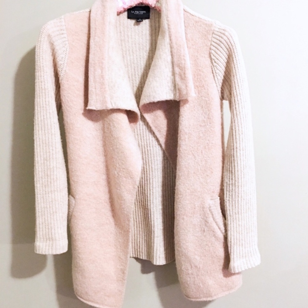 Le Fee Verte | Drop Collar Cardigan
